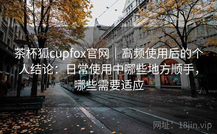 茶杯狐cupfox官网｜高频使用后的个人结论：日常使用中哪些地方顺手，哪些需要适应