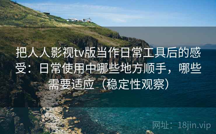 把人人影视tv版当作日常工具后的感受：日常使用中哪些地方顺手，哪些需要适应（稳定性观察）