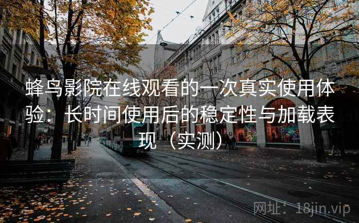 蜂鸟影院在线观看的一次真实使用体验：长时间使用后的稳定性与加载表现（实测）