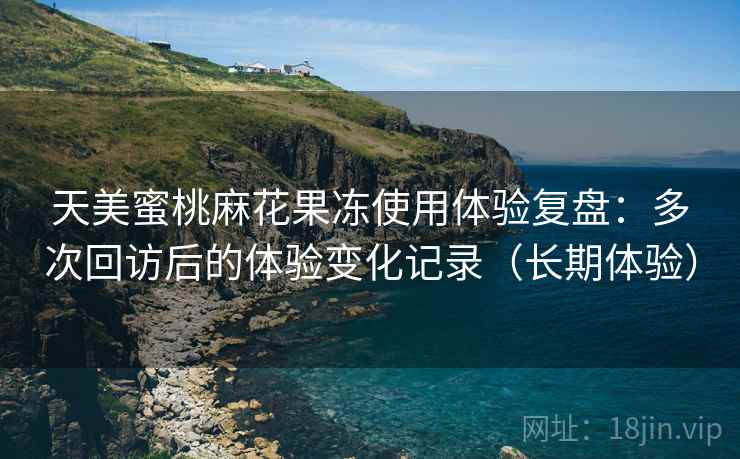 天美蜜桃麻花果冻使用体验复盘：多次回访后的体验变化记录（长期体验）